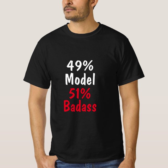 Model Badass T-Shirt (Front)