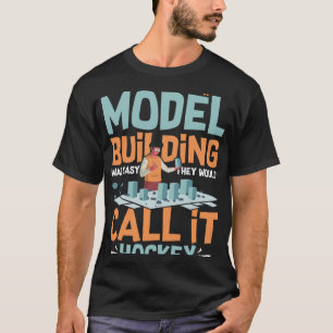 Model Building Cars Train Builder Kit Rocket Airpl T-Shirt