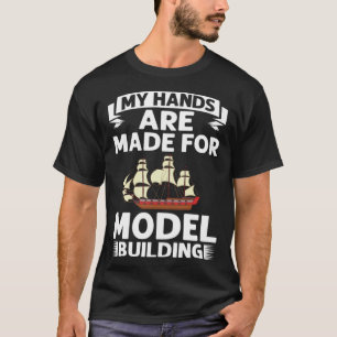 Model Building Cars Train Builder Kit Rocket Airpl T-Shirt