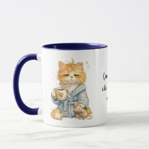 model cat mug