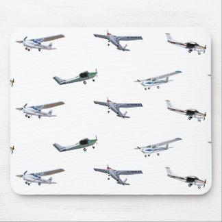 Model Cessna Aircraft in Flight Mouse Pad