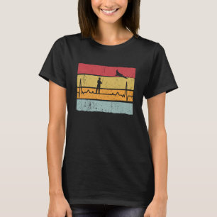 Model Flyer Retro Model Flying Pilot Model Making T-Shirt