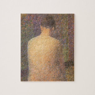 Model From Behind by Georges Seurat, Vintage Art Jigsaw Puzzle