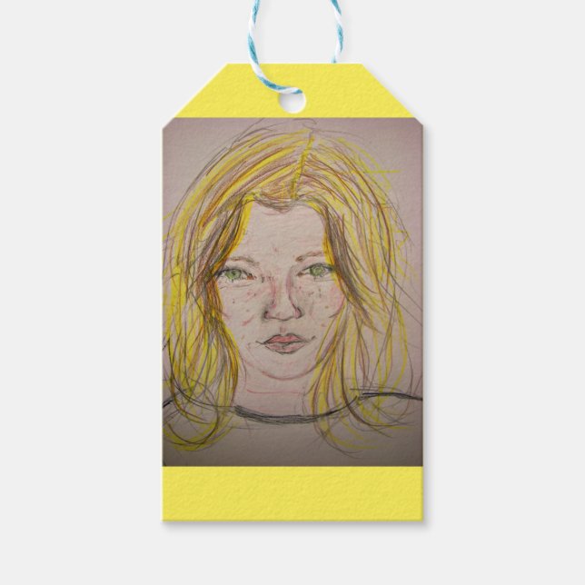 Model Girl  Gift Tags (Front)