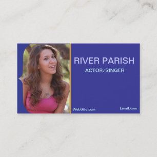 Model Headshot Business Card