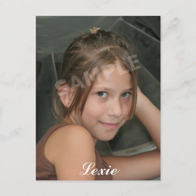 Model Headshot Comp Card Zeds (Front)