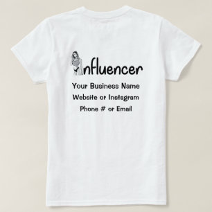 Model Influencer T-Shirt