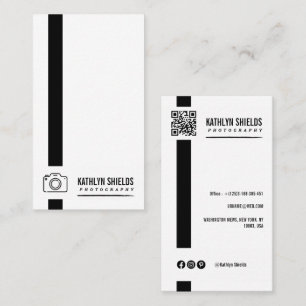  model Minimalist Photo Simple Business Card