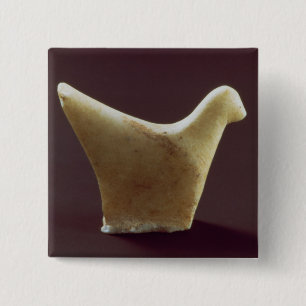 Model of a bird, early Cycladic, c.2800-2300 BC (m 15 Cm Square Badge