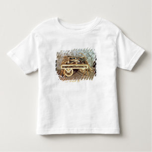 Model of a car driven by springs toddler T-Shirt