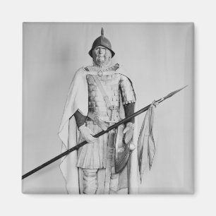Model of a Carolingian cavalryman Magnet