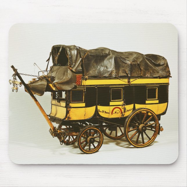 Model of a forty seat omnibus mouse pad (Front)