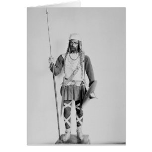 Model of a Frankish warrior