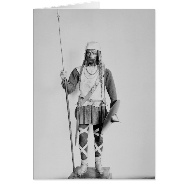 Model of a Frankish warrior (Front)
