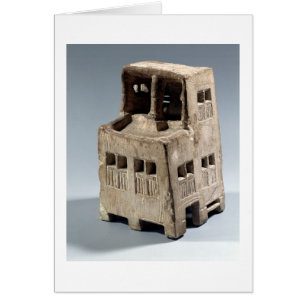 Model of a house (limestone)