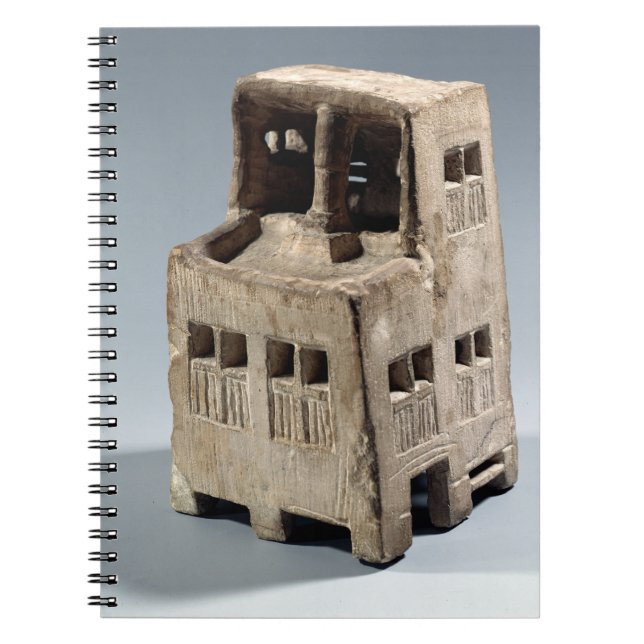 Model of a house (limestone) notebook (Front)