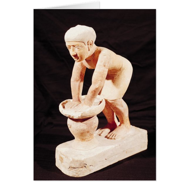 Model of a man making beer, from Saqqara (Front)