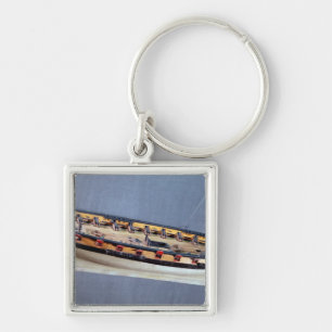 Model of a pirate ship, c.1810 key ring
