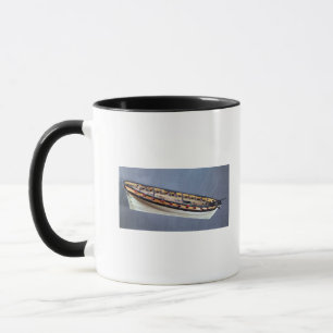 Model of a pirate ship, c.1810 mug