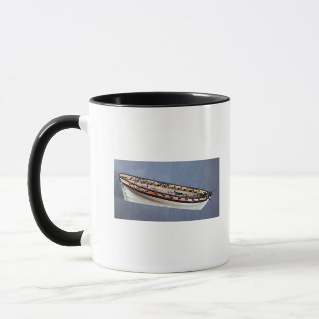 Model of a pirate ship, c.1810 mug (Left)