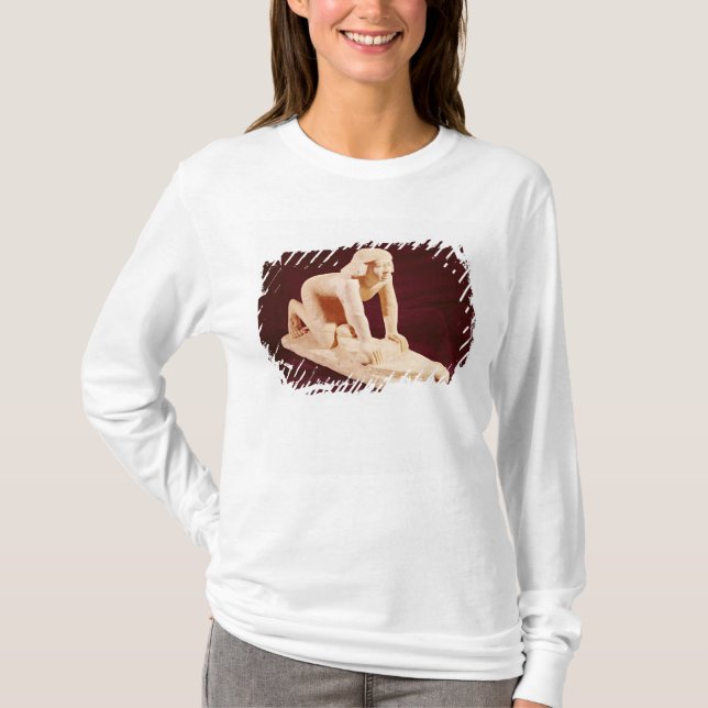 Model of a servant grinding grain, Old Kingdom T-Shirt (Front)