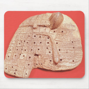 Model of a sheep's liver mouse pad