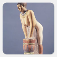 Model of a woman making beer, Old Kingdom