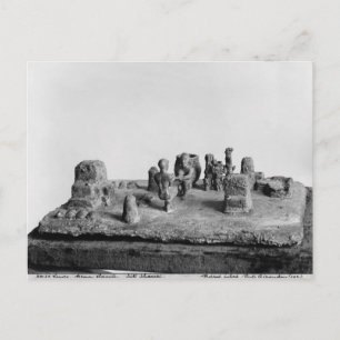 Model of the 'Sit Shamsi' ceremony Postcard