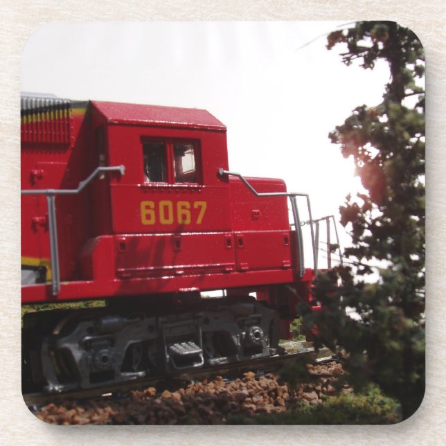 Model Railroading Coaster Set (Front)