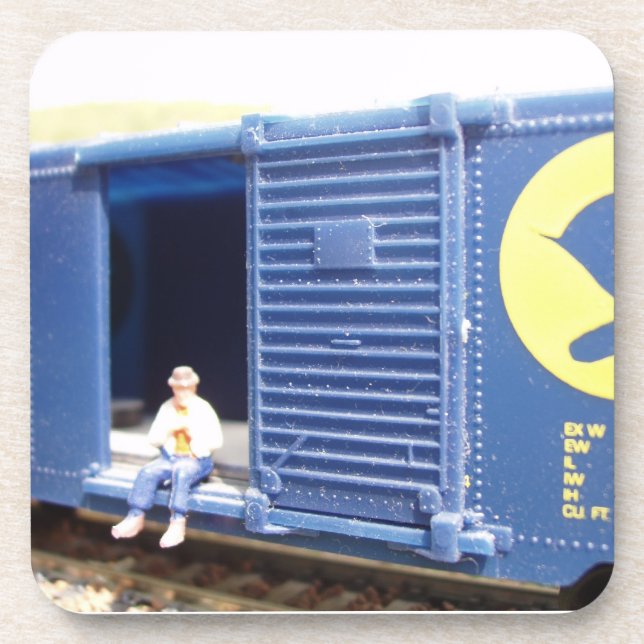 Model Railroading Coaster Set (Front)