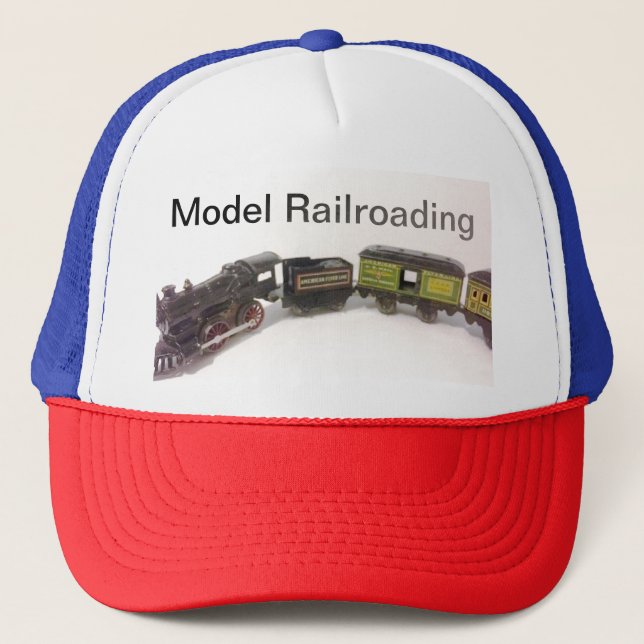 Model-railroading-hat Trucker Hat (Front)