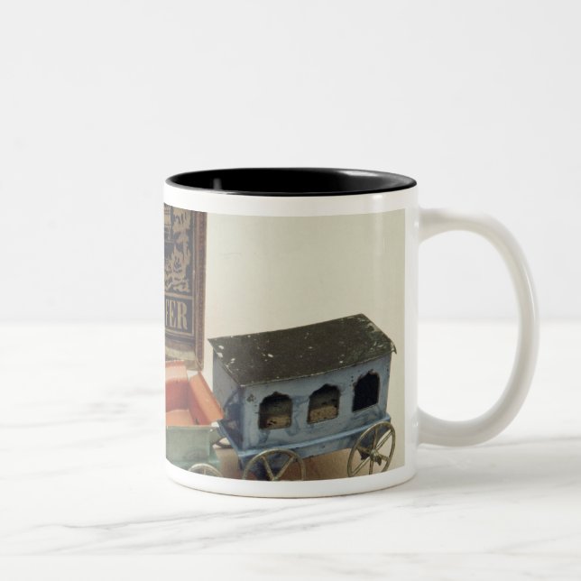 Model railway, c.1870 Two-Tone coffee mug (Right)