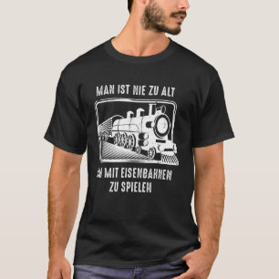 Model railway train guide creator T-Shirt