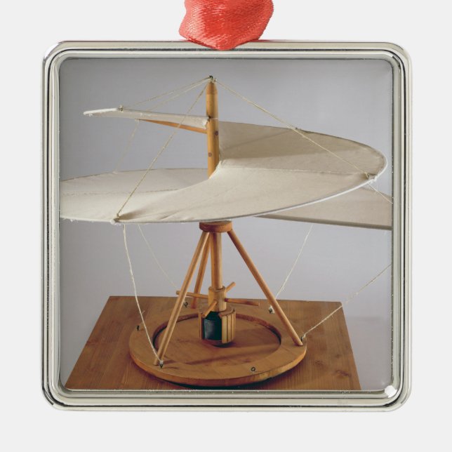 Model reconstruction of da Vinci's design Metal Ornament (Front)
