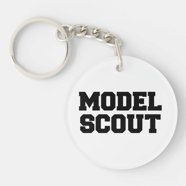 MODEL SCOUT KEY RING (Front)