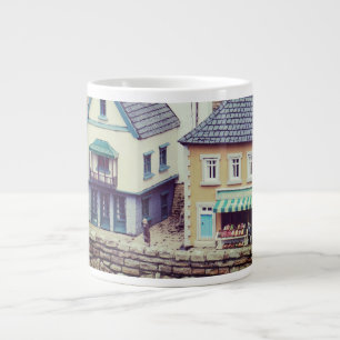 Model Seaside Buildings Large Coffee Mug