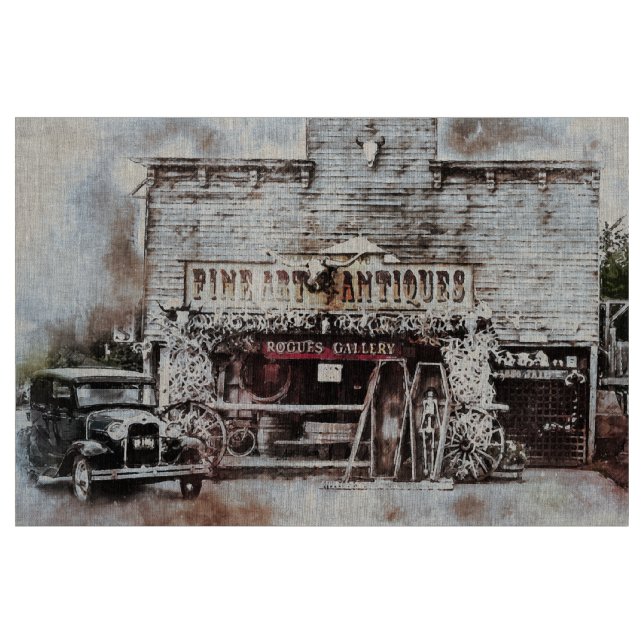 Model T & Antique Store Vintage Fabric (Fat Quarter)