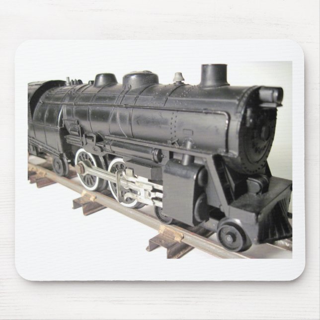 Model Train Engine Mouse Pad (Front)