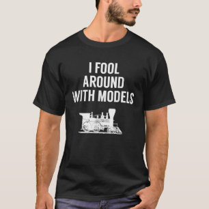 Model Train Funny For Train Enthusiasts T-Shirt