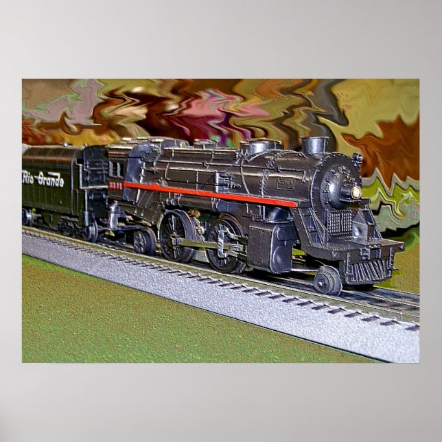 Model Train Poster (Front)