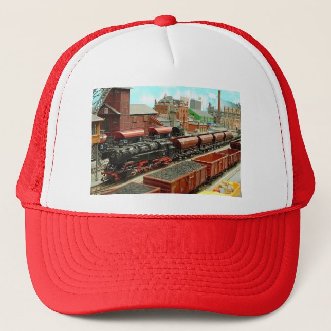 Model Train Station Hat (Front)