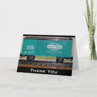 Model Train Thank You