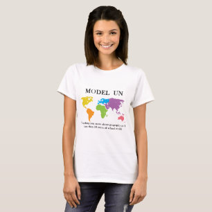 Model UN Funny Geography T-Shirt