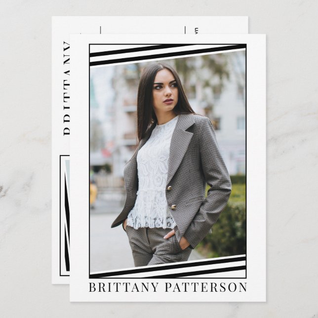 Modelling Comp Card | 2 Photo 2 Sided 5.5x7.5 (Front/Back)