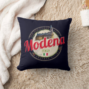Modena Emilia-Romagna Balsamic Italy Souvenir Cushion