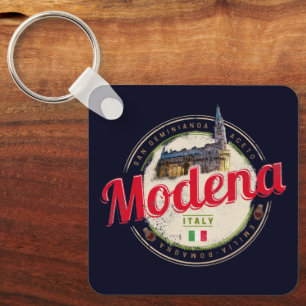 Modena Emilia-Romagna Balsamic Italy Souvenir Key Ring