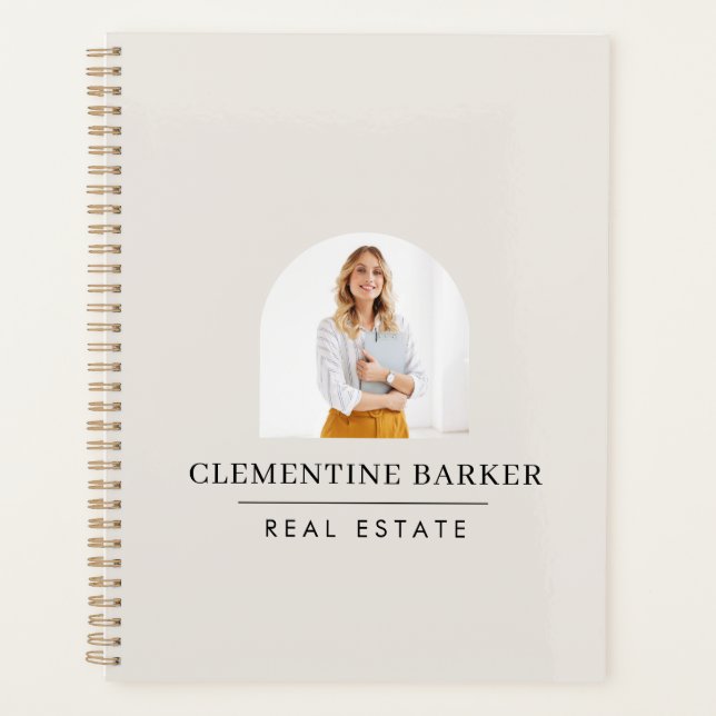 Moder arch photo Business Branding Planner (Front)