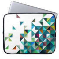 Moder Colourful Geometric Shapes Triangles Pattern