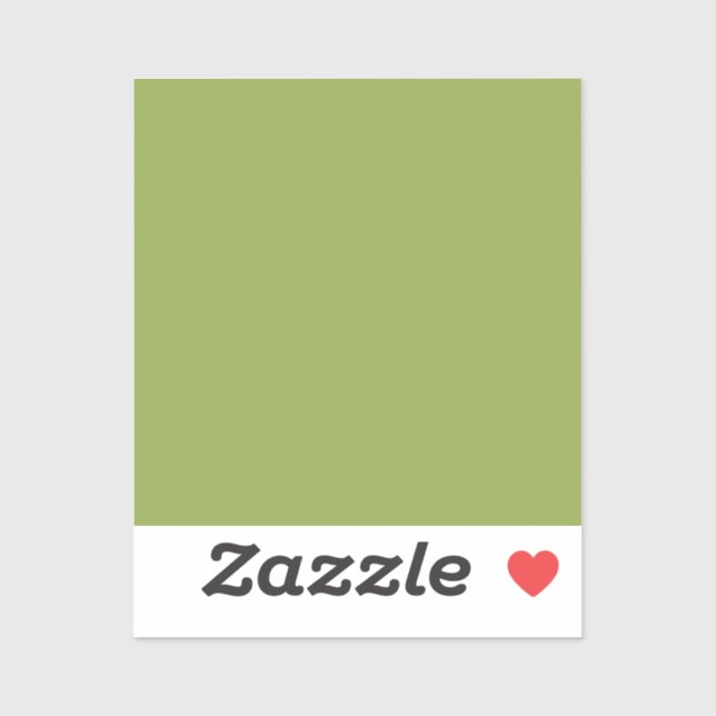 Moderate Lime Green Solid Colour (Sheet)
