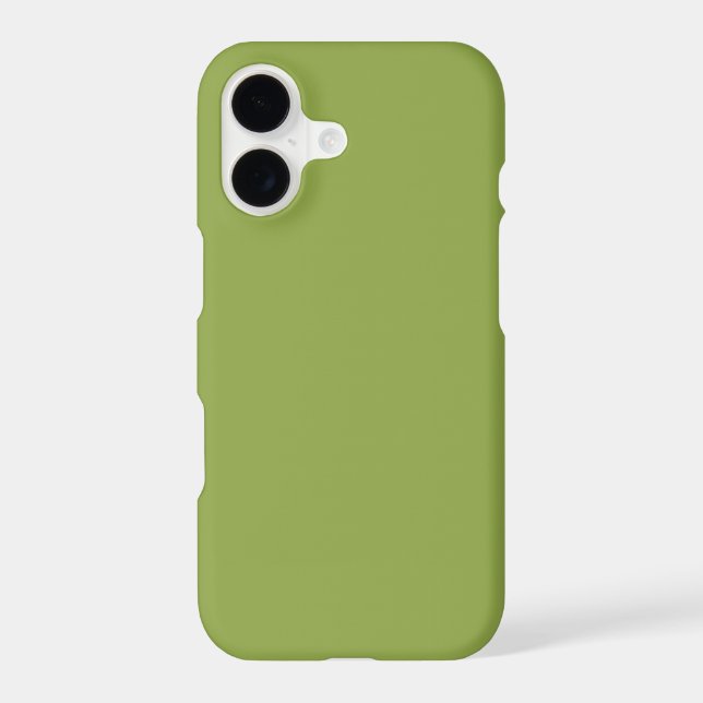 Moderate Lime Green Solid Colour (Back)